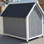 YES4PETS Grey Large Timber Pet Dog Puppy Wooden Cabin  Kennel Timber House-3