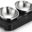 YES4PETS Stainless Steel Pet Bowl Water Bowls Portable Anti Slip Skid Feeder Dog Rabbit Cat-0