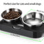 YES4PETS Stainless Steel Pet Bowl Water Bowls Portable Anti Slip Skid Feeder Dog Rabbit Cat-1