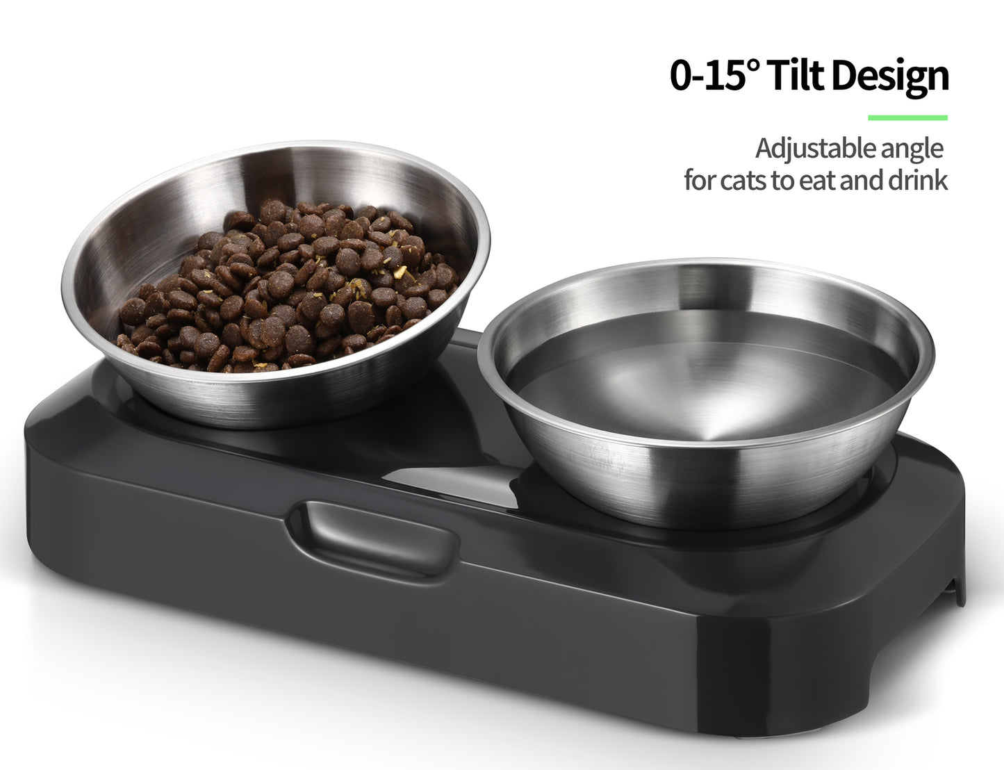 YES4PETS Stainless Steel Pet Bowl Water Bowls Portable Anti Slip Skid Feeder Dog Rabbit Cat-4