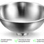 YES4PETS Stainless Steel Pet Bowl Water Bowls Portable Anti Slip Skid Feeder Dog Rabbit Cat-6