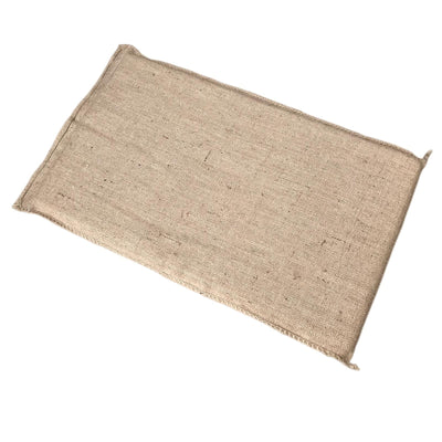 YES4PETS Mini Hessian Pet Dog Puppy Bed Mat Pad House Kennel Cushion With Foam 70x54x4 cm-0