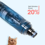 YES4PETS Electric Pet Dog Cat Quiet Nail Grinder Clipper Cutter Grooming Trimmer-3