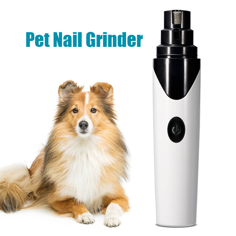 YES4PETS Electric Pet Dog Cat Quiet Nail Grinder Clipper Cutter Trimmer Grooming Care-1