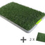 YES4PETS Indoor Dog Puppy Toilet Grass Potty Training Mat Loo Pad pad With 3 Grass-0