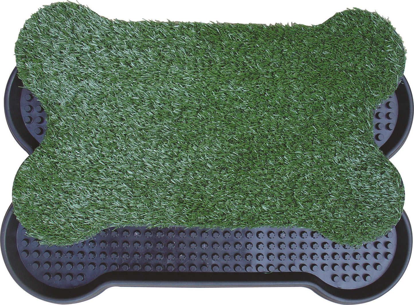 YES4PETS Dog Puppy Toilet Grass Potty Training Mat Loo Pad Bone Shape Indoor-2