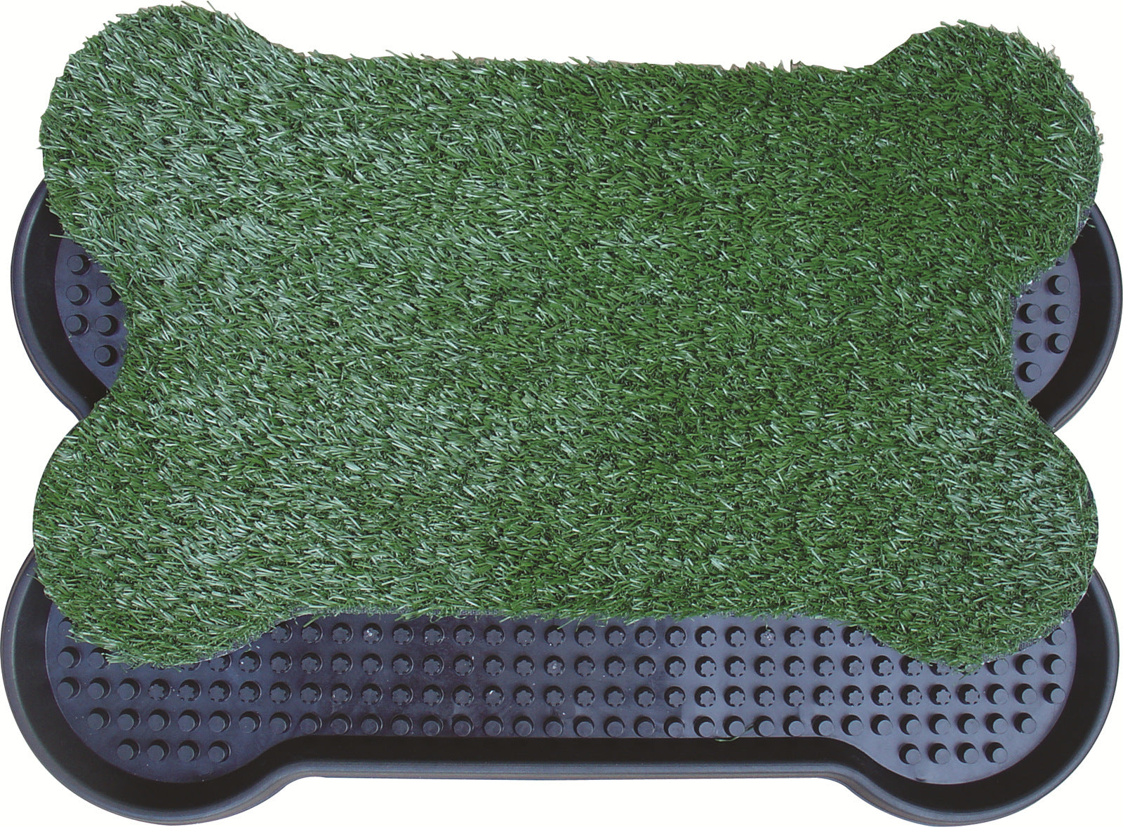 YES4PETS Dog Puppy Toilet Grass Potty Training Mat Loo Pad Bone Shape Indoor-3