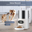 YES4PETS Electric Automatic Pet Dog Cat Rabbit Feeder Stainless Steel 4.5L Dispenser-2