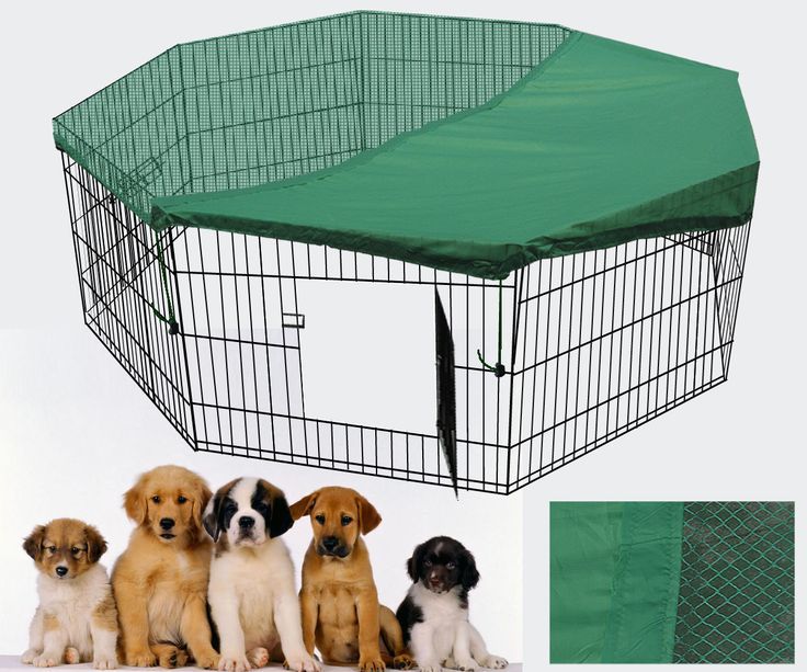 YES4PETS Fit 24' 30' 36' 42' Exercise Pen Enclosure Playpen Cover-0