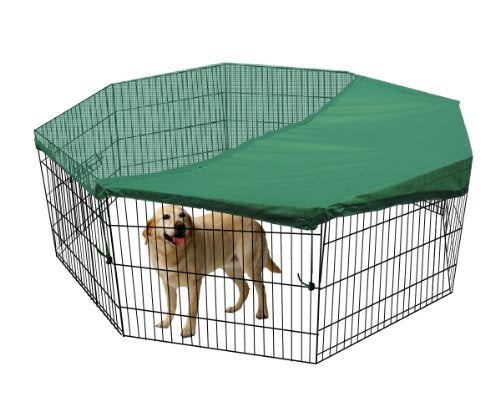 YES4PETS Fit 24' 30' 36' 42' Exercise Pen Enclosure Playpen Cover-1