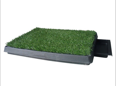 YES4PETS Indoor Dog Puppy Toilet Grass Potty Training Mat Loo Pad pad with 1 grass-1