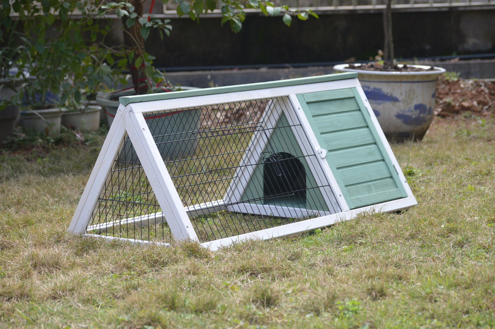 YES4PETS Rabbit Hutch Guinea Pig Cage , Ferret cage-0