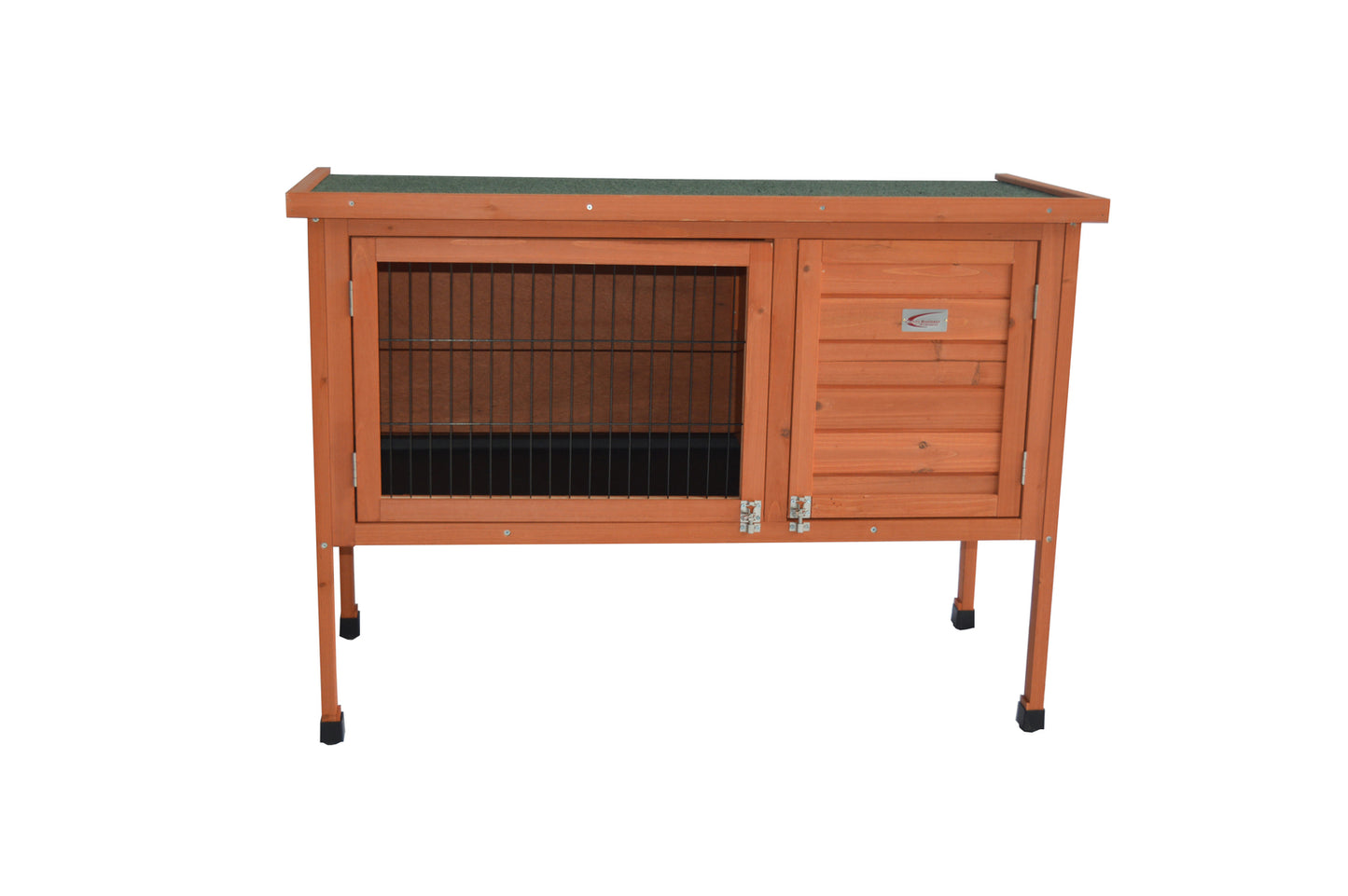 YES4PETS Large Single Wooden Pet Rabbit Hutch Guinea Pig Ferret Cage-0