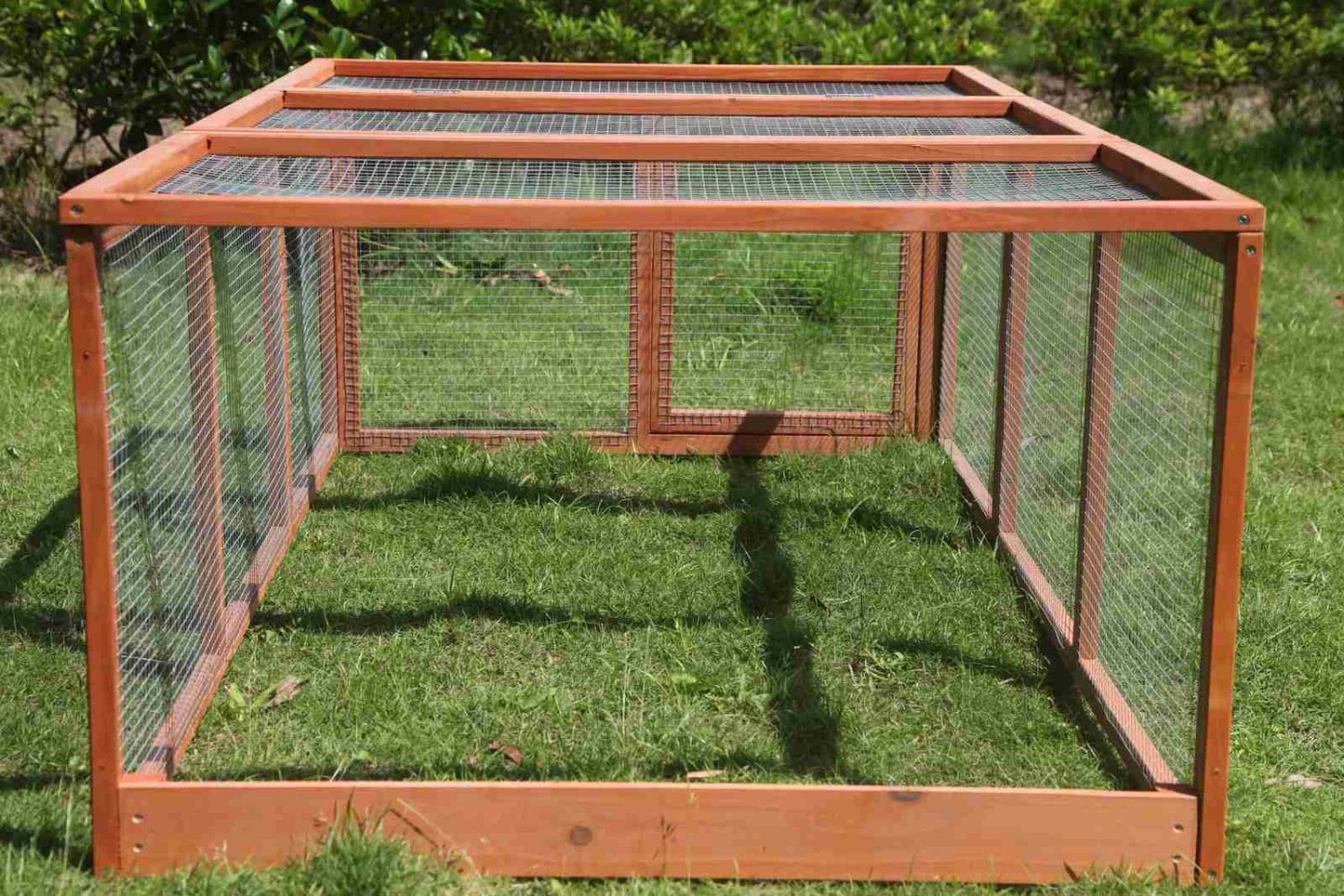 YES4PETS Large Chicken Coop Run Guinea Pig Cage Villa Extension Rabbit Hutch House Pen-1