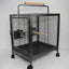 YES4PETS Small Bird Transport Budgie Cage Parrot Aviary Carrier With Wheel-1