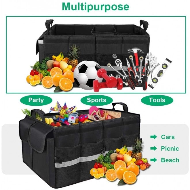 UGREEN 80710 Multifunctional Car Trunk Organizer Black-5