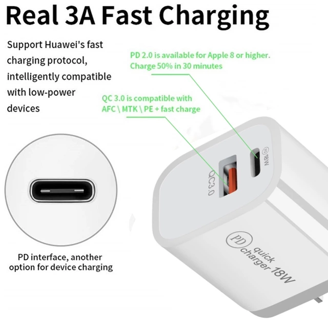 BDI 25W PD Quick Charger AU plug with USB-A and Type-C Ports-5