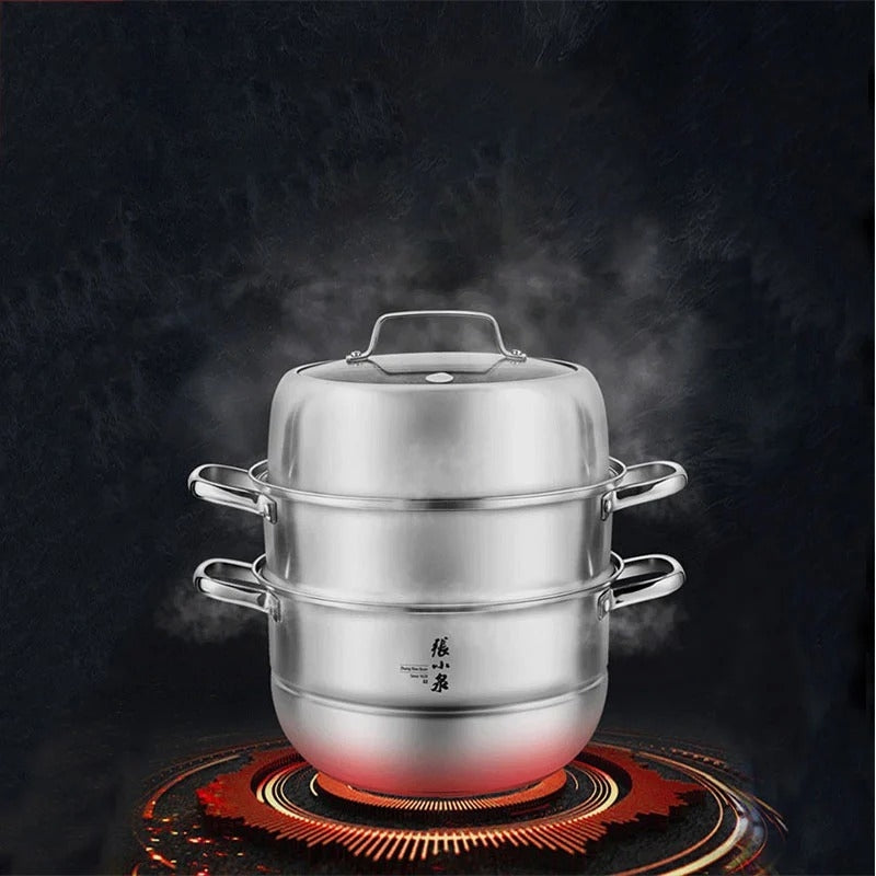 Zhang Xiao Quan 28cm 3-Tier Steamer-1