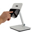 Full Motion 3 in 1 Smartphone Tablet and Notebook Holder White-0