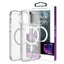 Ultimake Shockproof Transparent Magsafe Cover Case for iPhone 15 Pro (Transparent)-0