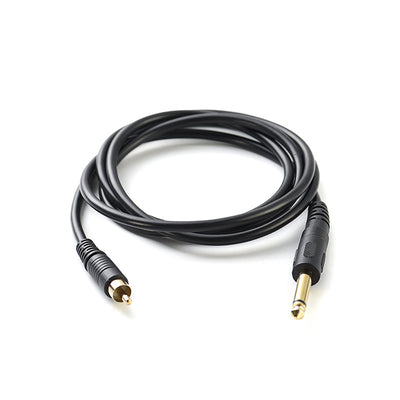 1.5M 6.35mm Single Track Male to RCA Male Audio Cable-0