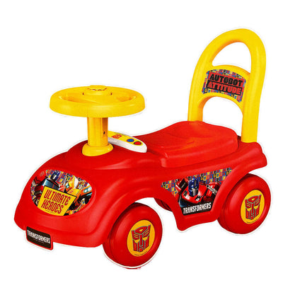 Hasbro Transformers Four Wheel Push Ride-On Car 3+-0