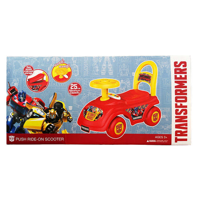 Hasbro Transformers Four Wheel Push Ride-On Car 3+-1