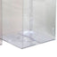 10 Pack of  12cm Square Cube Box - Large Bomboniere Exhibition Gift Product Showcase Clear Plastic Shop Display Storage Packaging Box-4