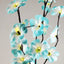 1 Set of 50cm H 20 LED Blue Frangipani Tree Branch Stem Fairy Light Wedding Event Party Function Table Vase Centrepiece Tropical Decoration-0