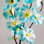 1 Set of 50cm H 20 LED Blue Frangipani Tree Branch Stem Fairy Light Wedding Event Party Function Table Vase Centrepiece Tropical Decoration-1