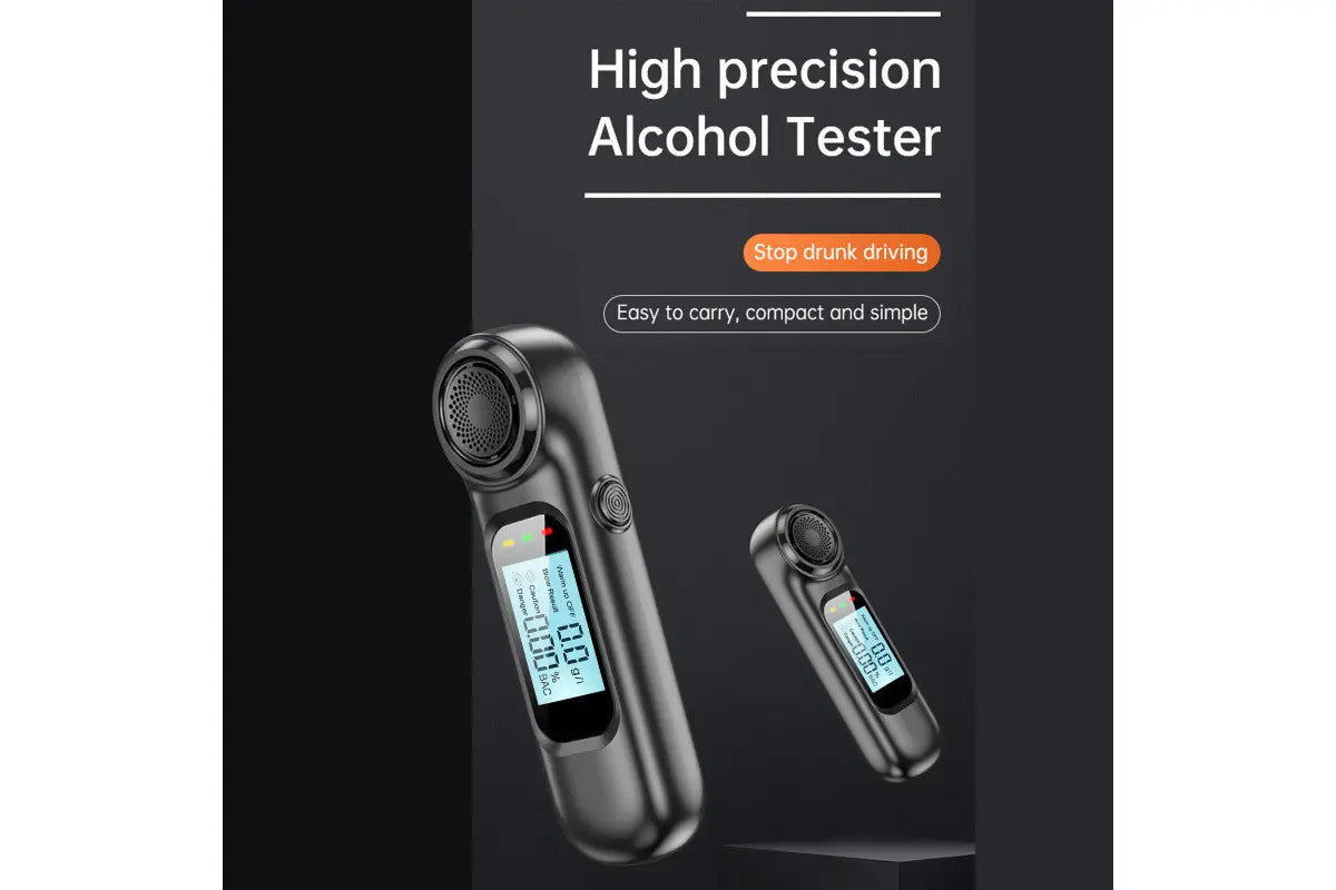 Breathalyser Breathtester Tester Alcohol Digital Personal Drink Mini Handbag Car - FREE POST-2