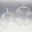 10 x Hanging Clear Glass Ball Tealight Candle Holder  - 10cm Diameter / High - Wedding Globe Decoration Terrarium Succulent Plant Mini Garden Holder Decor Craft Gift-5