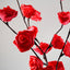 1 Set of 50cm H 20 LED Red Rose Tree Branch Stem Fairy Light Wedding Event Party Function Table Vase Centrepiece Decoration-5