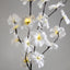 1 Set of 50cm H 20 LED White Frangipani Tree Branch Stem Fairy Light Wedding Event Party Function Table Vase Centrepiece Decoration-0