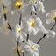 1 Set of 50cm H 20 LED White Frangipani Tree Branch Stem Fairy Light Wedding Event Party Function Table Vase Centrepiece Decoration-1