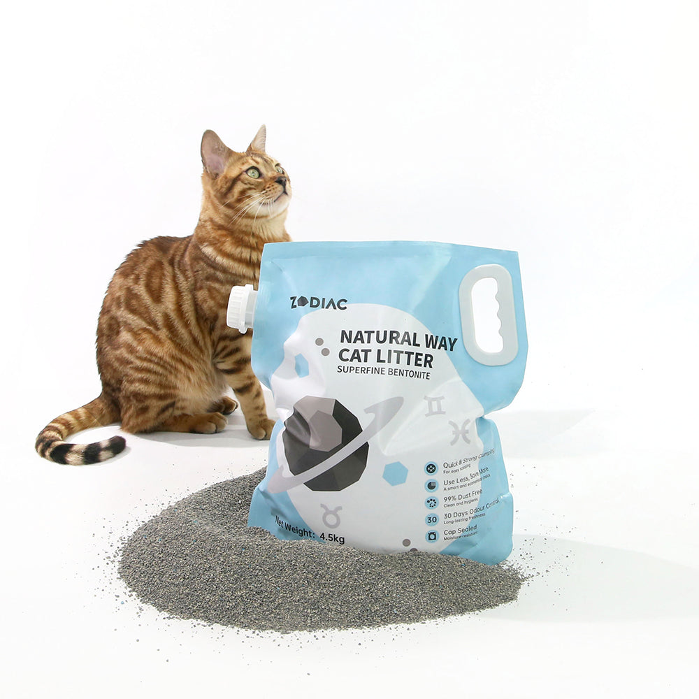 ZODIAC Natural Way Superfine Bentonite Cat Litter 4.5Kg-2