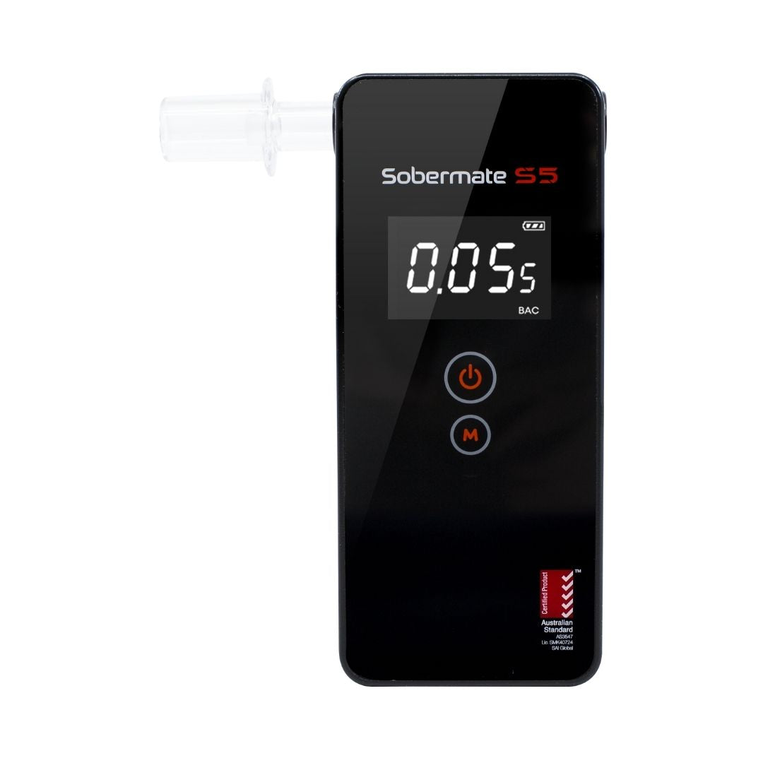 Sobermate 5S Personal Breathalyser AS3547 Certified-0