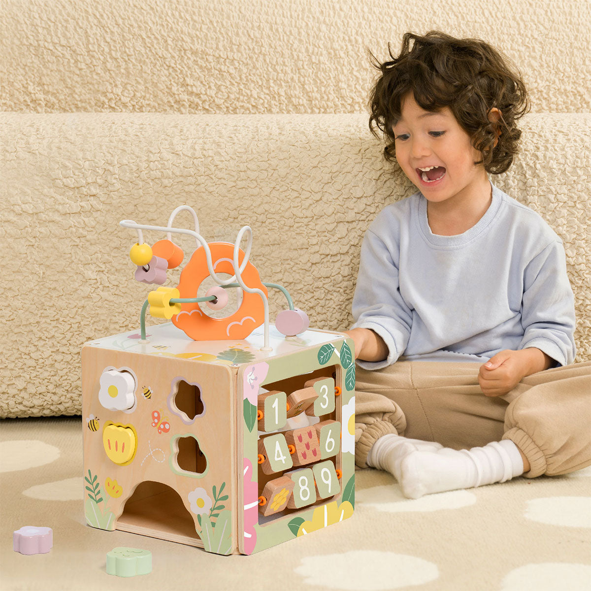 Classic World Honeybee Activity Cube-0