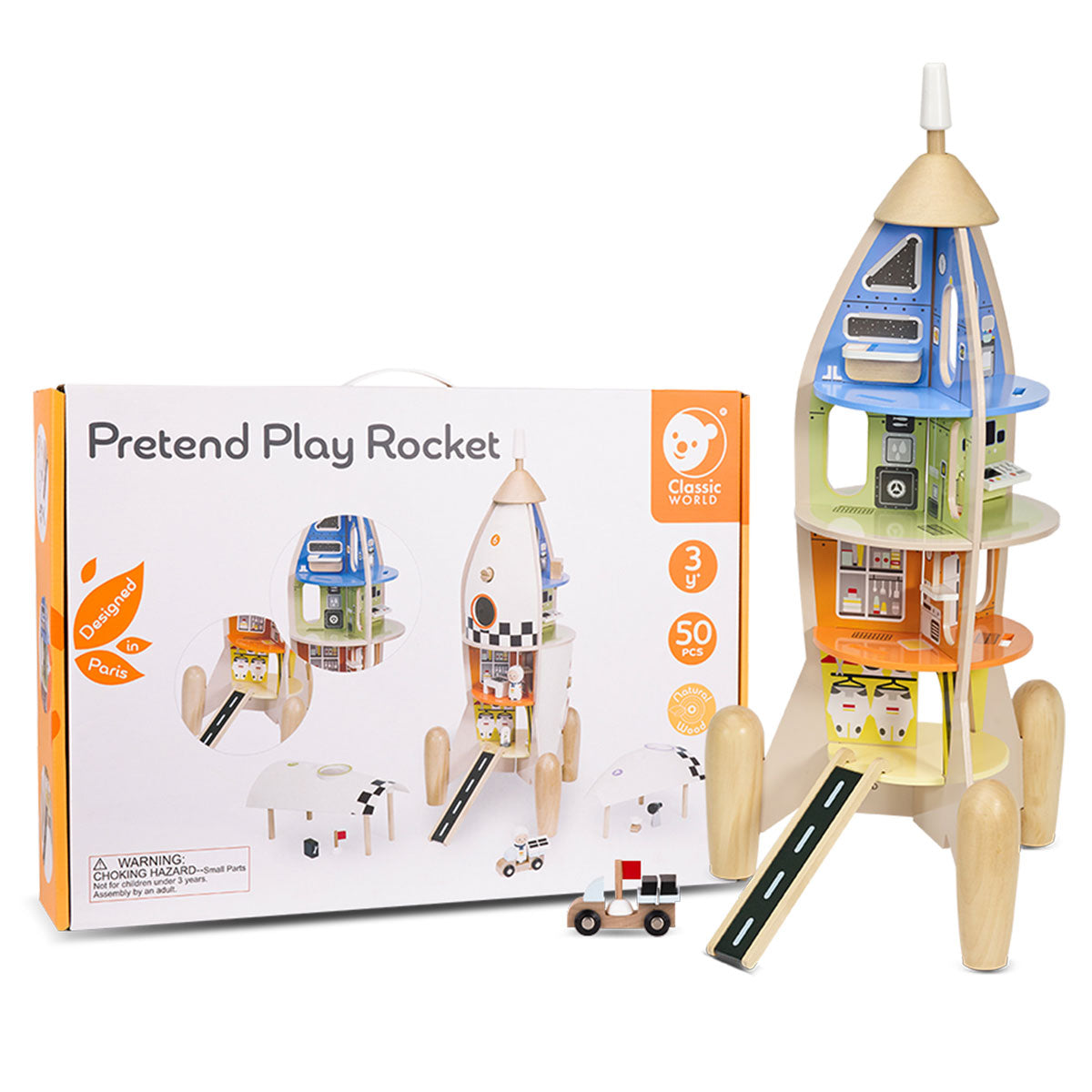 Classic World Pretend Play Rocket-0