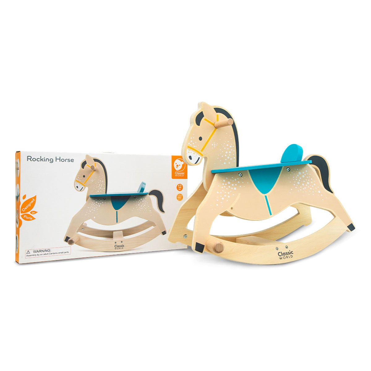 Classic World Rocking Horse-0