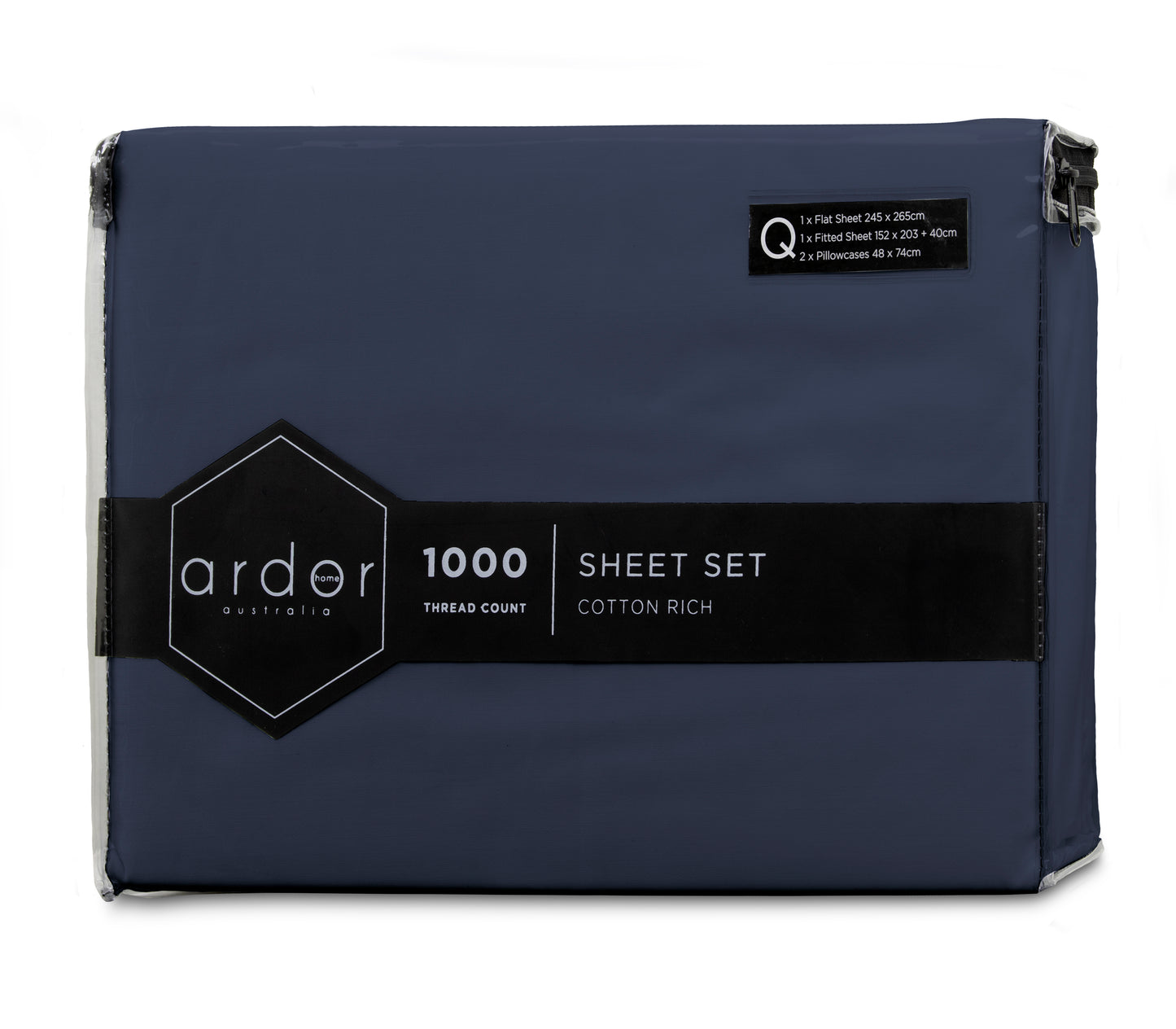 1000TC Cotton Rich SHEET SET - KING-2