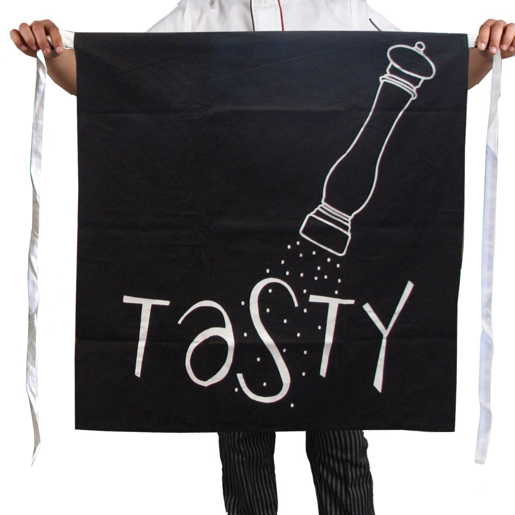 100% Cotton Master Chef Half Apron Heavy Duty Tasty-0