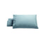 Bianca Pair of Heston Cotton Percale Standard Pillowcases Steel Blue-0