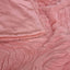 J Elliot Home Rita Dusty Peach Faux Mohair Throw Rug 130 x 160cm-2