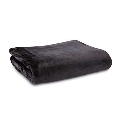 Ardor Lucia Luxury Push Blanket Charcoal Super King-0