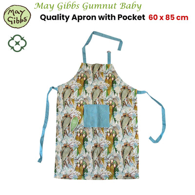 May Gibbs Gumnut Baby Cotton Apron 60 x 85 cm-1