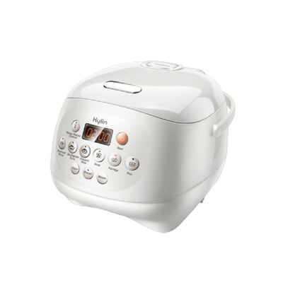 Kylin Electric No Coating Non-stick Healthy Ceramic Rice Cooker in 6 Cups 3L - White-0