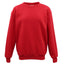 New Adult Unisex Plain Pullover Fleece Jumper Mens Long Sleeve Crew Neck Sweater, Navy, L-8