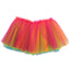 New Adults Tulle Tutu Skirt Dressup Party Costume Ballet Womens Girls Dance Wear, Rainbow_H (6 Layers), Kids-0