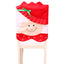 6x Christmas Cute Lady Santa Hat Chair Covers Dinner Home Décor Ornaments Gift, Mr Santa-4